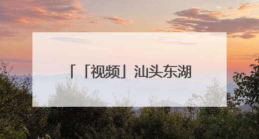 「视频」汕头东湖社区：乡愁归处 希望新生｜大美岭南·百村焕新记