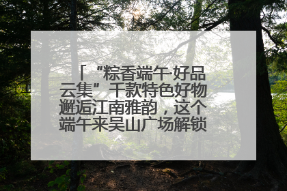 “粽香端午·好品云集”千款特色好物邂逅江南雅韵，这个端午来吴山广场解锁“浙里烟火气”
