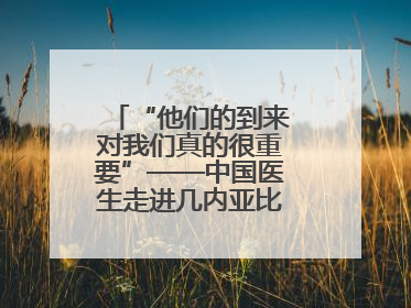 “他们的到来对我们真的很重要”——中国医生走进几内亚比绍校园义诊
