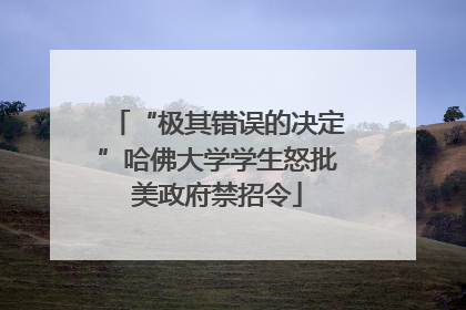 “极其错误的决定”哈佛大学学生怒批美政府禁招令