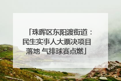 珠晖区东阳渡街道：民生实事人大票决项目落地 气排球赛点燃