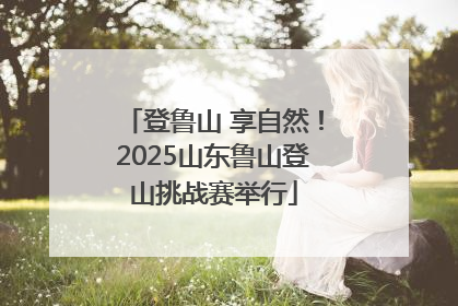 登鲁山 享自然！2025山东鲁山登山挑战赛举行