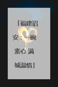 福建诏安：一碗素心 满城温情