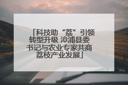 科技助“荔”引领转型升级 漳浦县委书记与农业专家共商荔枝产业发展