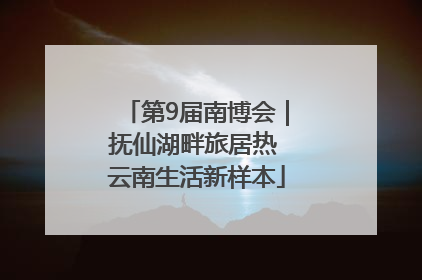 第9届南博会｜抚仙湖畔旅居热 云南生活新样本