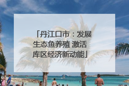 丹江口市：发展生态鱼养殖 激活库区经济新动能