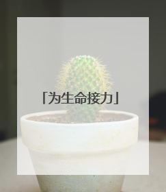 为生命接力