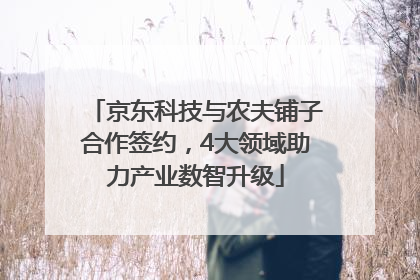 京东科技与农夫铺子合作签约，4大领域助力产业数智升级