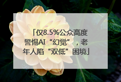 仅8.5%公众高度警惕AI“幻觉”，老年人陷“双低”困境