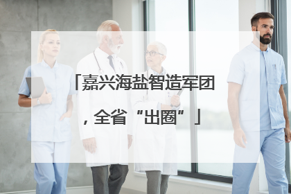 嘉兴海盐智造军团，全省“出圈”