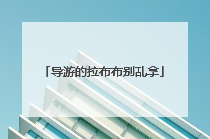 导游的拉布布别乱拿