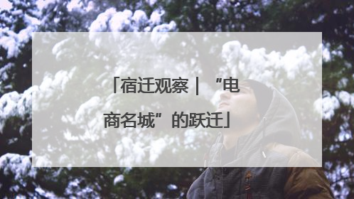 宿迁观察｜“电商名城”的跃迁