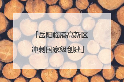 岳阳临港高新区冲刺国家级创建