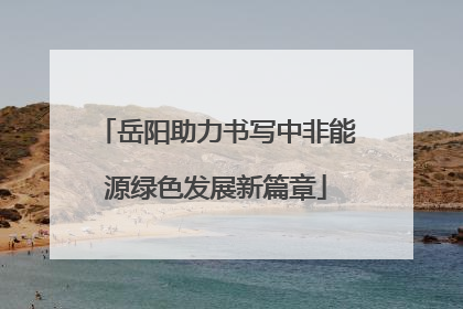 岳阳助力书写中非能源绿色发展新篇章
