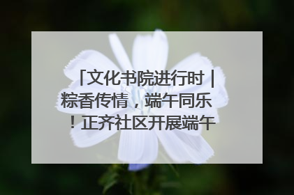 文化书院进行时｜粽香传情，端午同乐！正齐社区开展端午包粽子大赛