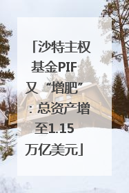 沙特主权基金PIF又“增肥”：总资产增至1.15万亿美元