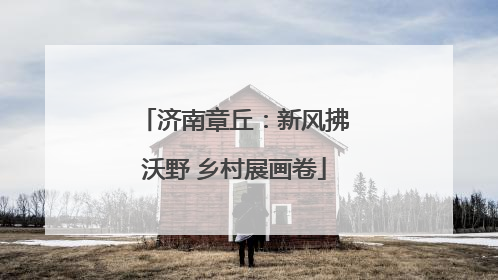济南章丘：新风拂沃野 乡村展画卷
