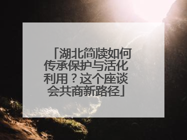 湖北简牍如何传承保护与活化利用？这个座谈会共商新路径