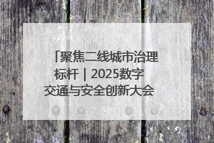 聚焦二线城市治理标杆｜2025数字交通与安全创新大会在保定隆重开幕