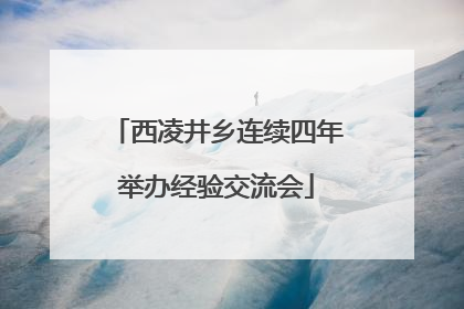 西凌井乡连续四年举办经验交流会