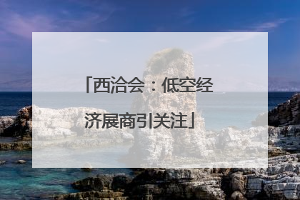 西洽会：低空经济展商引关注