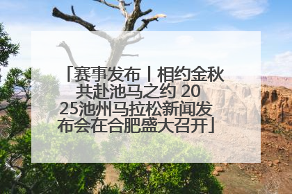 赛事发布丨相约金秋 共赴池马之约 2025池州马拉松新闻发布会在合肥盛大召开