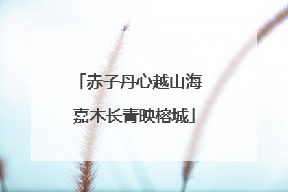 赤子丹心越山海 嘉木长青映榕城