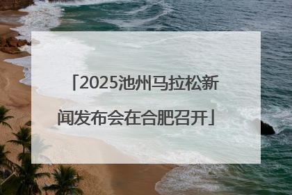 2025池州马拉松新闻发布会在合肥召开