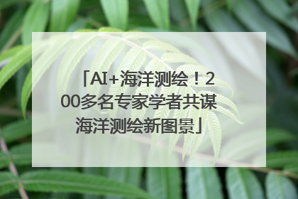 AI+海洋测绘！200多名专家学者共谋海洋测绘新图景