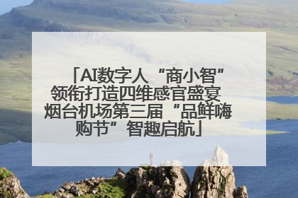 AI数字人“商小智”领衔打造四维感官盛宴 烟台机场第三届“品鲜嗨购节”智趣启航