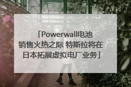 Powerwall电池销售火热之际 特斯拉将在日本拓展虚拟电厂业务