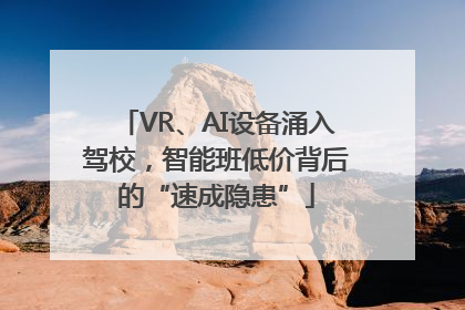 VR、AI设备涌入驾校，智能班低价背后的“速成隐患”